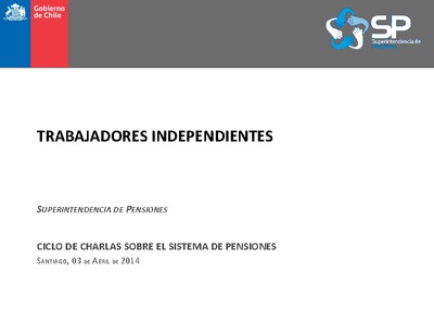 Trabajadores Independientes