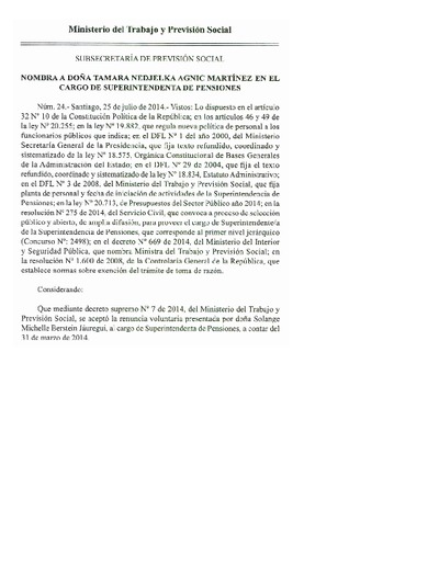 Decreto N°24