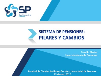 Presentación: Sistema de pensiones: pilares y cambios