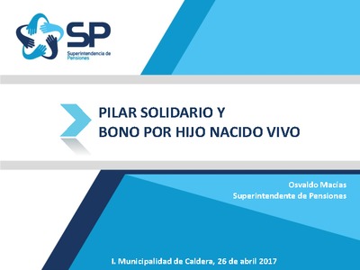 Pilar Solidario y bono por hijo nacido vivo