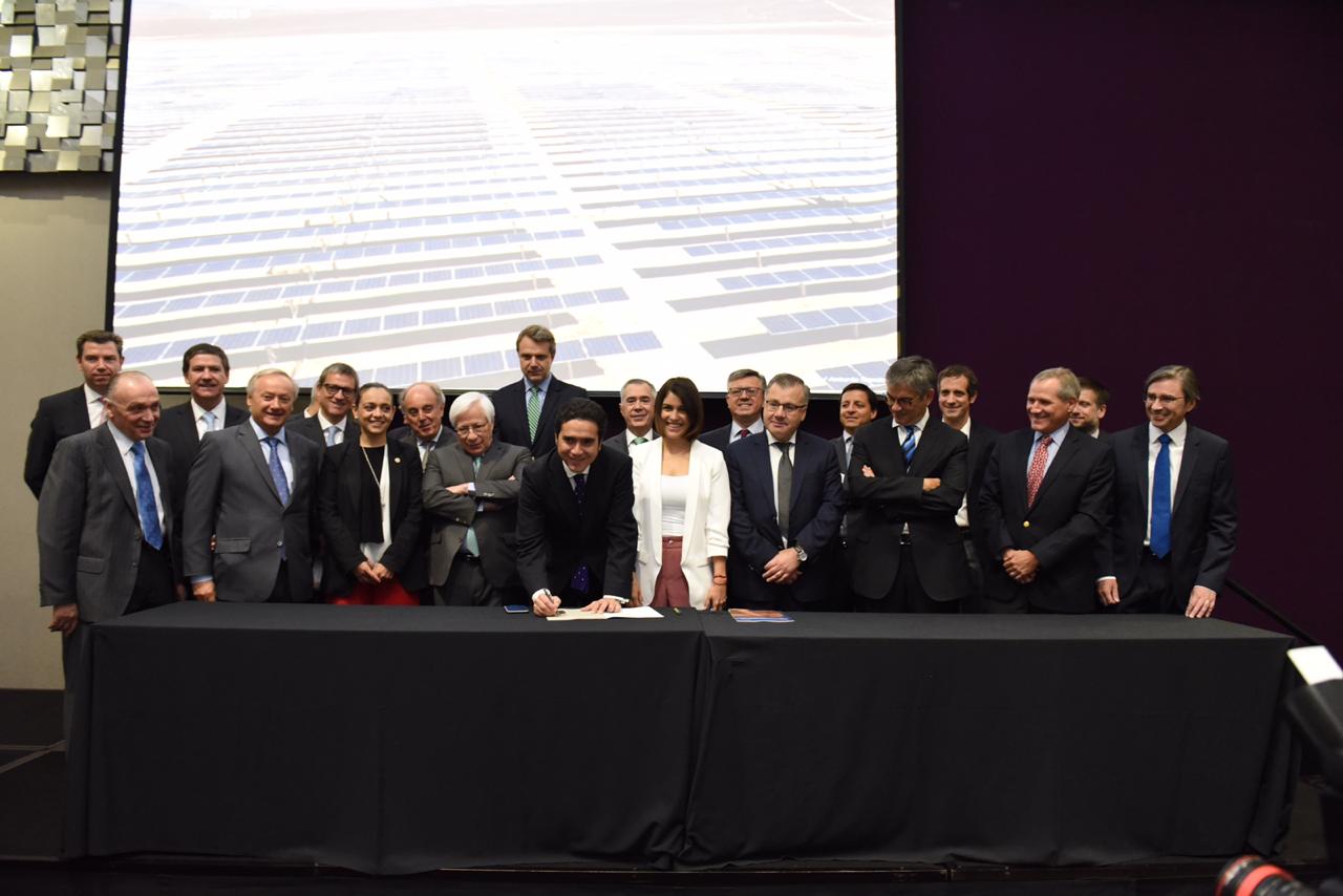 Imagen oficial Declaración conjunta sobre el Cambio Climático