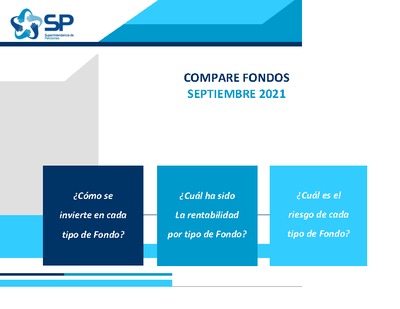 Compare Fondos: Información a septiembre 2021