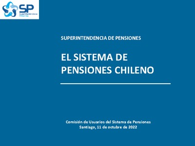 El Sistema de Pensiones Chileno