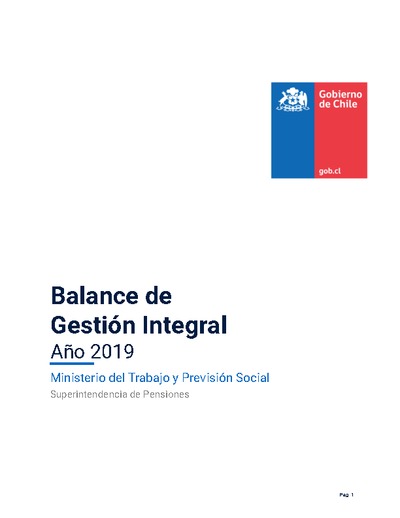 Balance de Gestión Integral 2019