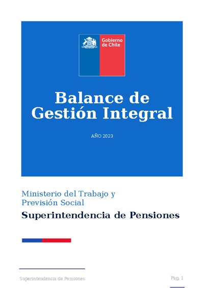 Balance de Gestión Integral 2023