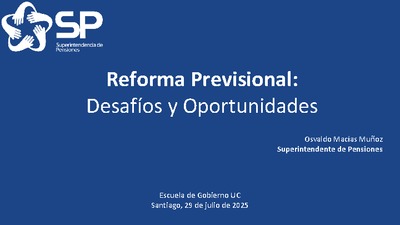 Reforma Previsional: Desafíos y Oportunidades