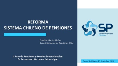 Reforma Sistema Chileno de Pensiones