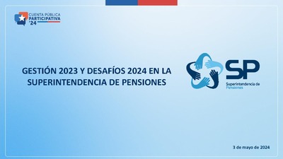 Cuenta Pública Participativa Gestión 2023 y Desafíos 2024