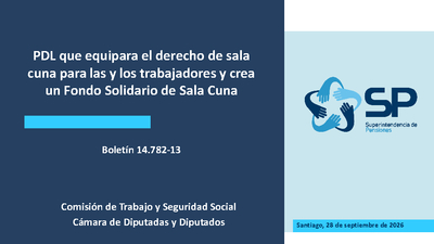 PDL que equipara el derecho de sala cuna para las y los trabajadores y crea un Fondo Solidario de Sala Cuna