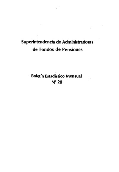 Boletín N°20 - Febrero 1983