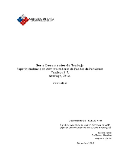 The Payout Stage in Chile: Who Annuitizes and Why?